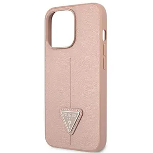 Guess Coque De Téléphone Guhcp13lpsatlp Iphone 13 Pro13 6.1 Saffianotriangle pas cher