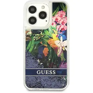 Guess Coque De Téléphone Guhcp13llflsb Iphone 13 Pro13 6.1 Flower Liquid pas cher