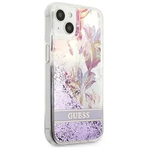 Guess Coque De Téléphone Guhcp13slflsu Iphone 13 Mini 5.4 Flower Liquid pas cher