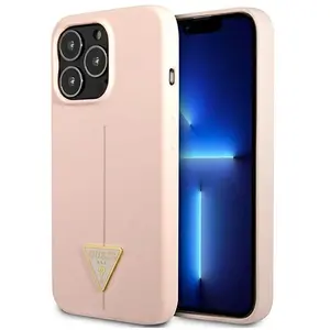 Guess Coque De Téléphone Guhcp13xsltgp Iphone 13 Pro Max 6.7 Silicone Triangle pas cher