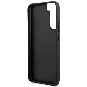 BMW Signature Leather Back Case - Geschikt voor Samsung Galaxy S22 Plus (S906) - Zwart pas cher