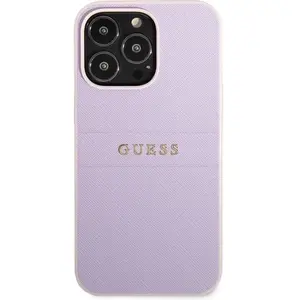 Guess PU Leather Saffiano Case (Apple iPhone 13, Apple iPhone 13 Pro),... pas cher