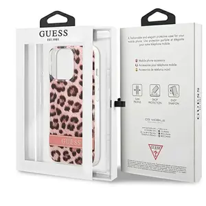 Guess Coque De Téléphone Guhcp13lhsleop Iphone 13 Pro13 6.1 Leopard pas cher