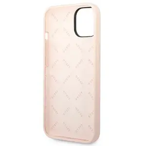 Guess Coque De Téléphone Guhcp14msltgp Iphone 14 Plus15 Plus 6.7 Silicone Triangle pas cher