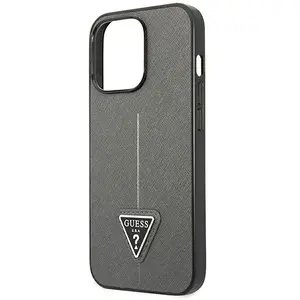 Guess Coque De Téléphone Guhcp14xpsatlg Iphone 14 Pro Max 6.7 Saffianotriangle pas cher