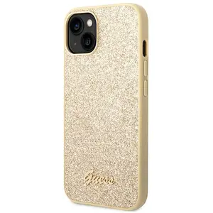 Guess Coque arrière en TPU et polycarbonate pour iPhone 14 Plus - Or pas cher