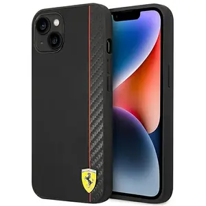 Ferrari Coque De Téléphone Fehcp14maxbk Iphone 14 Plus15 Plus 6.7 Carbon pas cher