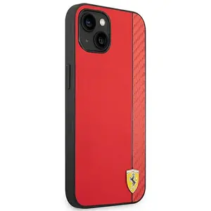 Ferrari Coque De Téléphone Fehcp14maxre Iphone 14 Plus15 Plus 6.7 Carbon pas cher