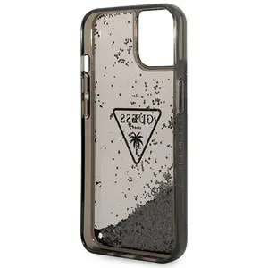 Guess Coque De Téléphone Guhcp14mlfctpk Iphone 14 Plus15 Plus 6.7 Liquid Palm Collection pas cher