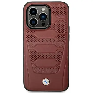 Bmw Coque De Téléphone Bmhmp14x22rpsr Iphone 14 Pro Max 6.7 Leather Seats Pattern pas cher