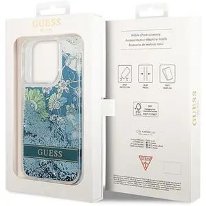 Guess GUHCP14XLFLSN Coque rigide pour iPhone 14 Pro Max 6,7" Motif fle... pas cher