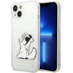 Karl Lagerfeld KLHCP14MCFNRC Coque rigide pour iPhone 14 Plus 6,7" Tra... pas cher