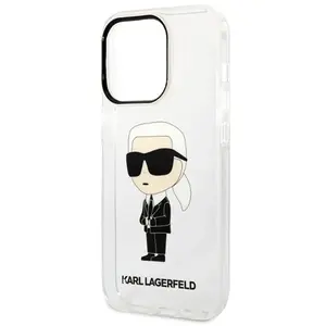 Karl Lagerfeld IML NFT Ikonik Etui iPhone 14 Pro Max (przezroczysty) pas cher