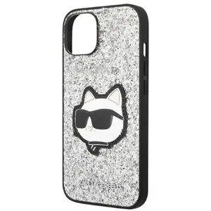 KARL LAGERFELD KLHCP14MG2CPS Coque rigide pour iPhone 14 Plus 6,7" Arg... pas cher