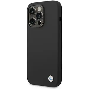 Bmw Coque De Téléphone Bmhcp14xsilbk Iphone 14 Pro Max 6.7 Silicone pas cher