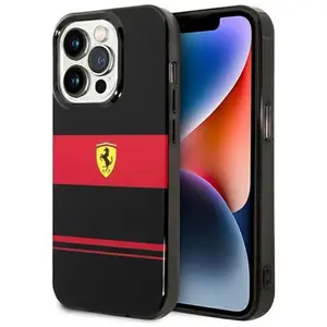 Bescherming Ferrari iPhone 14 Pro 6,1" black hardcase IMD Combi Magsafe pas cher