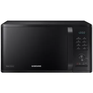 Micro-ondes solo Samsung MS23K3555E - Noir - 23L - Contrôle électroniq... pas cher