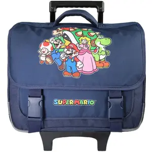 Bagtrotter - Super Mario - Cartable 38cm - Cartable à roulettes - Ma... pas cher