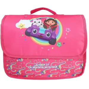 Bagtrotter - Gabby et La Maison Magique - Cartable 32cm - Rose - Fill... pas cher