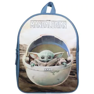 BAGTROTTER Sac à dos gouter maternelle 31 cm Baby Yoda Disney Star War... pas cher