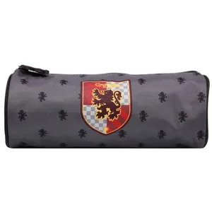 BAGTROTTER Trousse scolaire ronde Harry Potter Grise GryffondorVendu parcdiscount