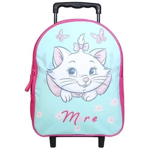 Sac à dos à roulettes - BAGTROTTER - Disney Marie Les Aristochats - Vert - Fille - 25x11x31cm