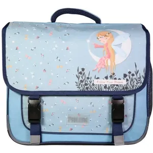 Cartable - BAGTROTTER - Phileas - 38 cm - Bleu - Polyester - Fille pas cher