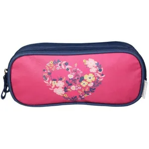 BAGTROTTER Trousse scolaire 2 compartiments Phileas Rose