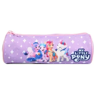 BAGTROTTER Trousse scolaire ronde My Little Pony Violet