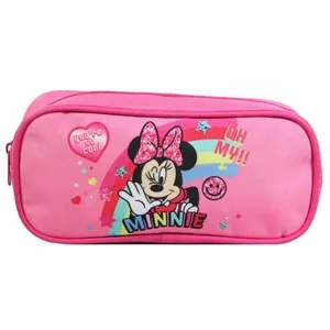 Trousse scolaire - Disney - Minnie - Rose - Polyester - ZippéeVendu parcdiscount