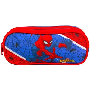 BAGTROTTER Trousse scolaire 2 compartiments Spider-Man BleuVendu parcdiscount