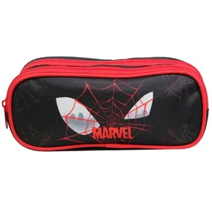 BAGTROTTER Trousse scolaire 2 compartiments Marvel Spider-Man NoireVendu parcdiscount