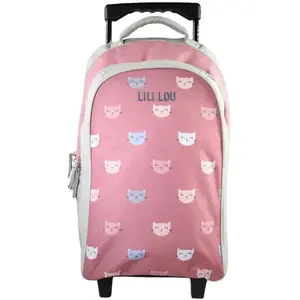 Bagtrotter - Lili Lou - Sac à Dos Scolaire - Sac à Dos à Roulettes - ... pas cher