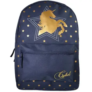 Bagtrotter - Cybel - Sac à Dos Scolaire - Marine - 1 Compartiment Zipp... pas cher