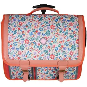 Bodypack - Cartable à Roulettes Bloom 41cm - Fille - Recyclé - 2 Compa... pas cher