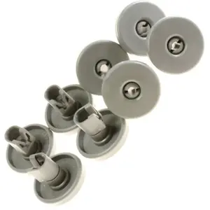 AEG Lot de 8 roulettes panier inférieur d'origine Lave-vaisselle (50286965004 AEG ARTHUR MARTIN ELECTROLUX ELECTROLUX FAURE IKEA IKEA ELECTROLUX JUNO LEONARD NEW WORLD PROGRESS ZANKER ZANUSSI ZOPPAS) pas cher