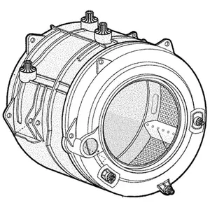 Whirlpool Cuve 62lt d340 1600 pas cher
