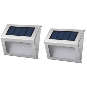 Spot solaire mural extérieur étanche - LUMISKY - 3 LEDs blanches - 2 m... pas cher