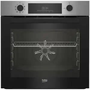 Four encastrable Pyrolyse Chaleur pulsée BEKO BBIM11300XMP Inox - Port... pas cher