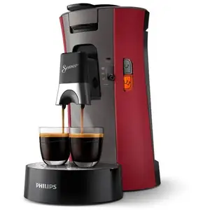Cafetière à dosette Philips Senseo® Select CSA240/91 1450 W Rouge inte... pas cher