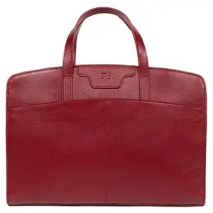 Sac porte main Hexagona en cuir Ref 54285 Carmin 37*28*13 TU RougeVendu parcdiscount