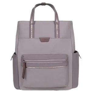 Sac à dos - HEXAGONA - Ref 63435 - Bleu lavande - 35x29x17 cm - Transf... pas cher