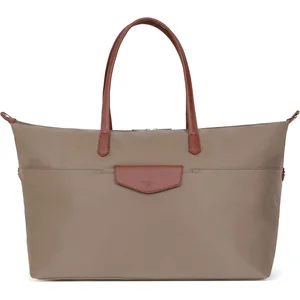 Comparateur de prix : Sac de voyage - HEXAGONA - Ref 50525 - Taupe - 59x30x22 cm - Imperméable