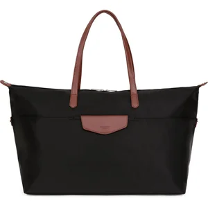 Sac de voyage Hexagona Ref 50525 Noir/Marron 59*30*22 TU pas cher