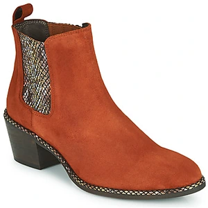 Bottines Regard NOISY V3 VELOURS TUILE femme pas cher