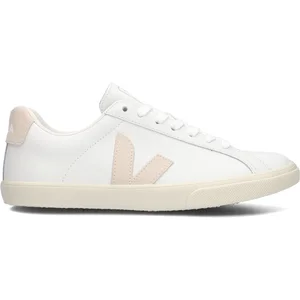 VEJA Vêges Esplar Logo Pour Femme - Baskets De Cuir Blanc Sable - 39Vendu parcdiscount