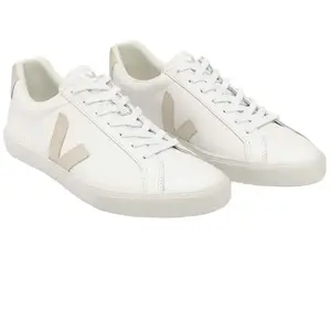 Comparateur de prix : VEJA Veja - Baskets Basses Esplar Logo Cuir - Blanc - 40