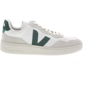 VEJA Veja - Baskets Basses V-90 Cuir - Blanc - 45 pas cher