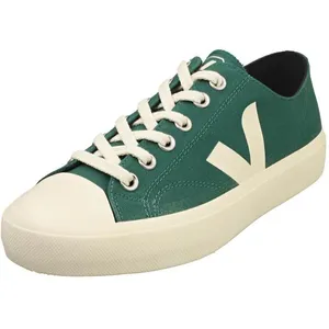 VEJA Vêges Wata Ii Low Pour Hommes - Baskets Casual En Toile, Vert Clair Et Blanc - 42 pas cher