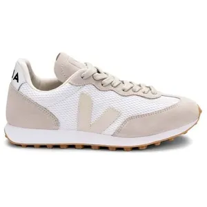 VEJA Veja Rio Branco Pour Femmes - Baskets Lifestyle En Textile Et Suédé Blanc Pierre - 36